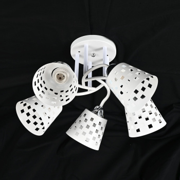 Люстра 10087/5WT+CR WT Е27 S=11м2 *1