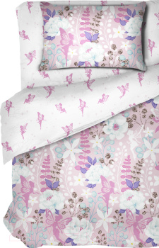 Постельное белье детское 1,5сп поплин Тинейджер Василиса 70905/1 Флевари наволочка 70*70-1шт *1/7