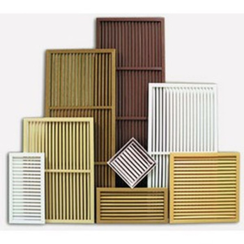 Решетка радиаторная (0,6*1,5) беж  *5