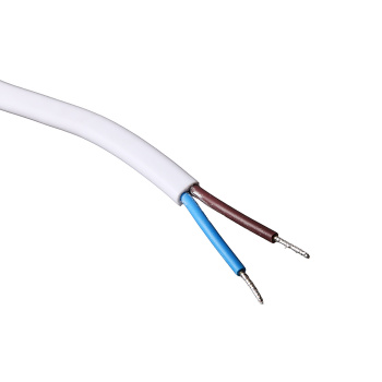 Шнур с вилкой ШУ02 ШВВП 2х0,75мм2 1,7м бел. TDM SQ1305-0011 *1/80