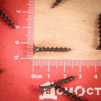 Саморезы по дереву BROZEX 3,5*25 крупная резьба (15кг) промтара  *15