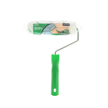 Валик микрофибра 180мм "Эксперт" d-6мм,ворс-11мм, зеленая/желт.нить  (Акор)   *1/40