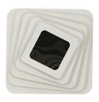 Светильник светодиодный акриловый 500мм 240W H2013 120W*2 white 500 мм с пультом *1