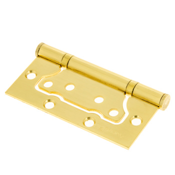 Петля без врезки 100*75*2,5мм ЗОЛОТО матовое GM AVERS *1/20/100