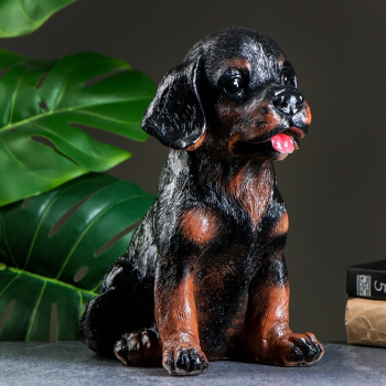 Копилка "Щенок ротвейлера" 28х20см 7186926