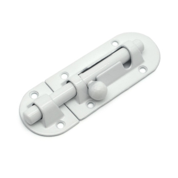 Шпингалет 3" белый Соллер *1/50