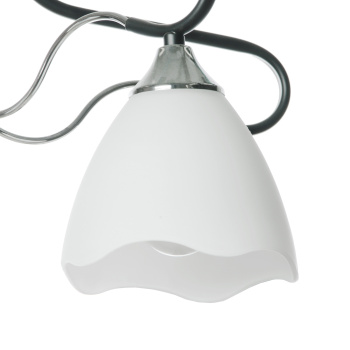 Люстра Verner Lighting А2618/5, 40 Вт, Е27, 5 ламп, черный/хром