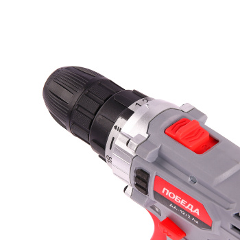 Дрель-шуруповерт 12В 2скор.0-400/0-1490об/мин 32Нм 2,2Ач 1ч 2аккум LI-ION ДА-12/2 Ли ПОБЕДА