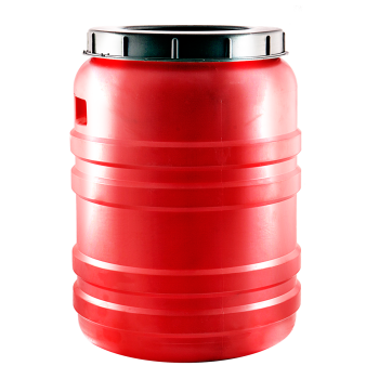 Бочка пластм. 50л с винт. крышкой, с углубл. ручк., горл.д.315мм арт.Б50 (Екатеринбург) *1