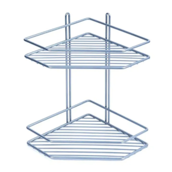 Полка д/ванной Proffero 2-ая угловая 20*20*28см, хром матовый П0001960 *2/10 Полка д/ванной Proffero 2-ая угловая 20*20*28см, хром матовый П0001960 *2/10