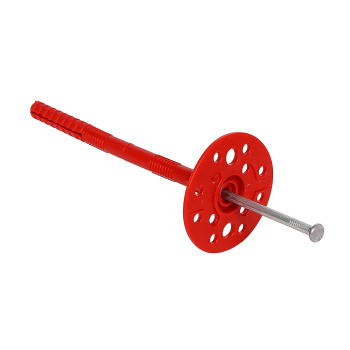 Дюбель 10х160 мм для теплоизоляции BROZEX, метал. гвоздь IZM, 30 шт.