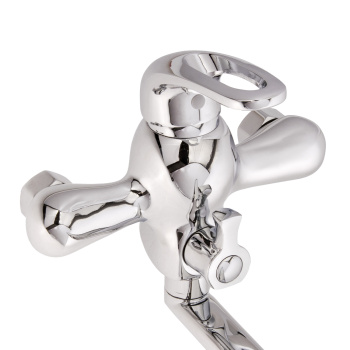 Смеситель для ванны Potato P2236, длинный излив, однорычажный