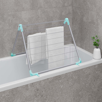 Сушилка для белья на ванну общ. дл.суш.пол.10м, р-р в разлож.виде:1,12х0,72м  СБ4 (Ижевск) *1/5 Сушилка для белья на ванну общ. дл.суш.пол.10м, р-р в разлож.виде:1,12х0,72м  СБ4 (Ижевск) *1/5