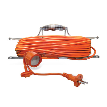 Удлинитель 1 розетка 10м б/з на рамке ПВС 2х0,75мм2 6А мощ.нагр 1300Вт Универсал УШ-6 *1/15