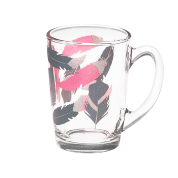 Кружка стекло Luminarc 320мл "Тирана ПИНК" Q7634 *6/24