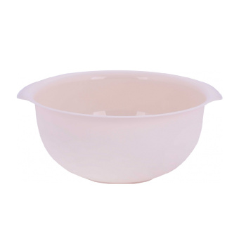 Чаша пластм. 4,0л d260мм выс.115мм "Классик" Бежевый М7672 (ЗПИ "Альтернатива")  *1/20