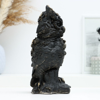 Копика "Филин" черный в золоте, 21см 10228171