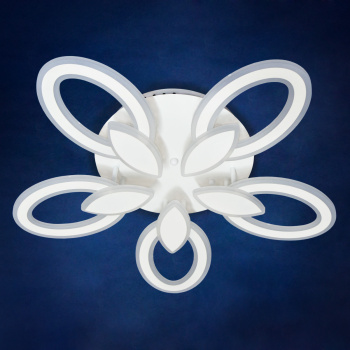 Люстра Verner Lighting YH184/5, 154 Вт, 3000-6500 K, пульт д/у, белый