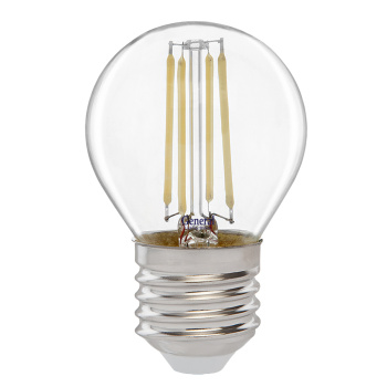 Лампа светодиодная филамент General, Е27, шар, 10 Вт, 790 Лм, 4000 К, нейтральный белый