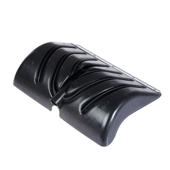 Лопата снегоуб пластик 465*340 с планкой без черенка "Крепыш"  *5