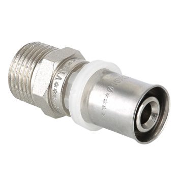 Муфта переходная 26х3/4"(Ø20) пресс/папа VALTEC 201 *1/10