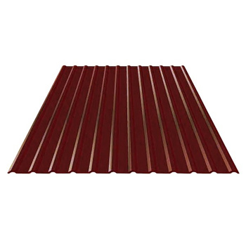 Профнастил С-8, 1200х3000 мм, 0.45 мм, 3.6 м², коричневый