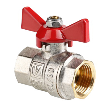 Кран шаровый 3/4" (Ø20) М/М бабочка VALTEC BASE 217 *1/14/126