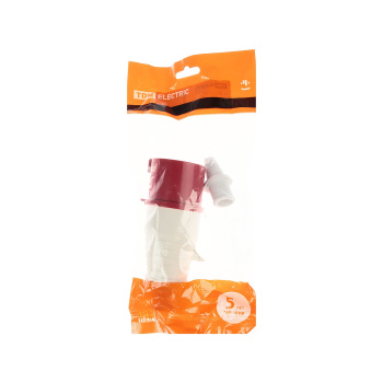 Вилка 014 3P+PE 16А 380В TDM SQ0601-0002 *1/10