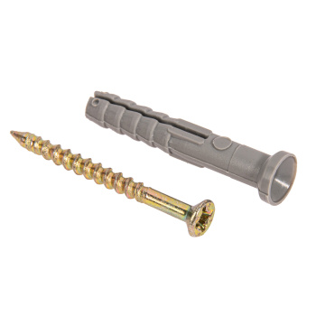 Дюбель с шурупом BROZEX, 6х40 мм, 150 шт.