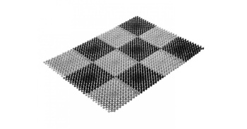 Коврик 42*56 см "VORTEX" черно-серый (арт.23005) *1