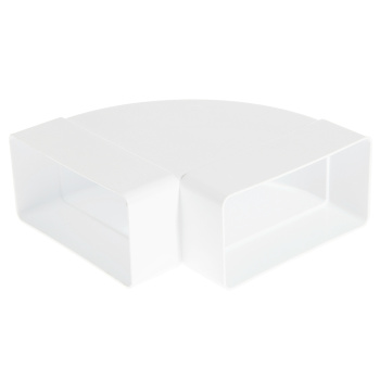 Колено плоское горизонтальное 60х120мм 612КГП *1/24