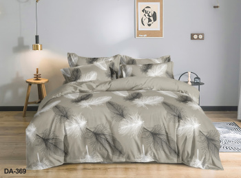 Постельное белье евро бамбук Орхидея DA-369, наволочки 70*70см - 2шт *1/4