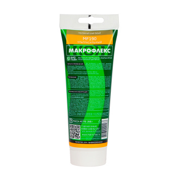 Жидкие гвозди 250 г Макрофлекс Bio Line MF190, ультрасильный, белый Жидкие гвозди 250 г Макрофлекс Bio Line MF190, ультрасильный, белый