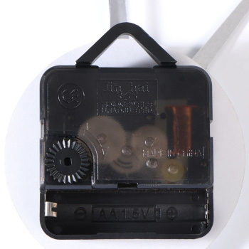 Часы - наклейка "Ясмина", d= 45 см, сек. стрелка 13 см, цифра 7.5 х 5 см, серебро 5451318