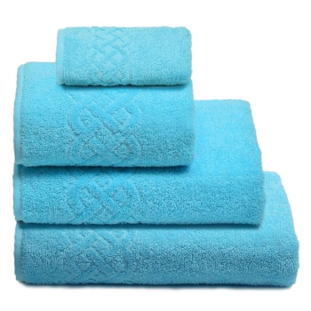 Полотенце махровое 70*130см Plait цв.131 голубой ПЛ-3501-01933 *3/15