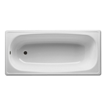 Ванна стальная Donna Vanna Белая орхидея, 105x65 см, с ножками