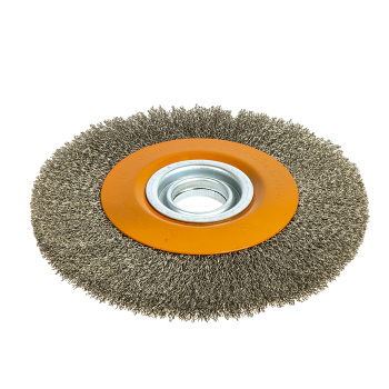 Щетка-крацовка "круглая" для точила гофрированная проволока 200мм*32/30/25,4/16мм PATRIOT *1/10/20