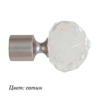 Наконечник DIY 16мм Орион Сатин (2шт)*1