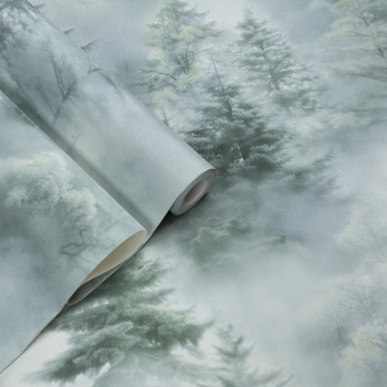 Обои флиз "Home Color" Ultrachrome 3 (зел./сер.) HC72551-71 1,06*10м*1/8