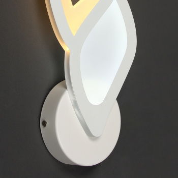 Бра Y1059/1W WT 12W LED 220V 3000К-6,500К 2-режима (h=45, w=170, l=360) *1