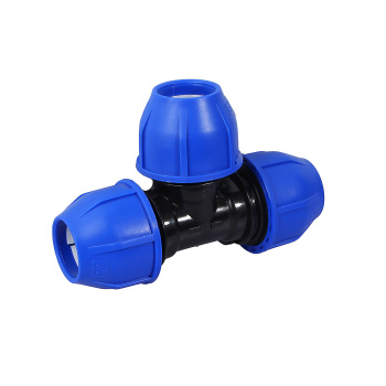 Тройник ПНД компрессия Ø 32х32х32 *1/60