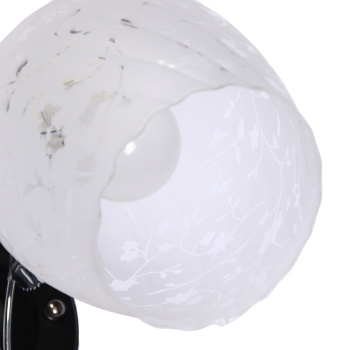 Бра N2178/1W CH+BK E27 2*40Вт (220*270*160) *1