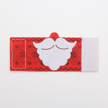 яяяКольцо для салфетки "Гномик" 13х5,4 см, 100%п/э, фетр   4348581