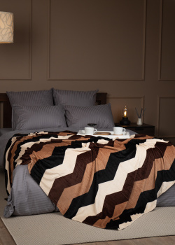 Плед фланель 180*210см Зигзаги TF FN F98 QR b1821 Absolute *1