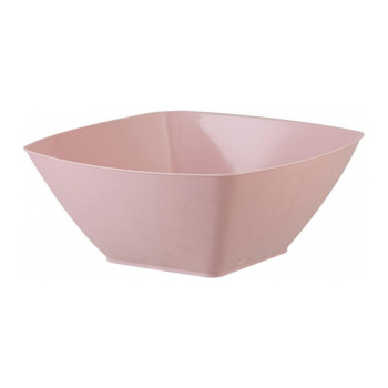 яяяСалатник пластм. "НУВО" 3,5л 263х263х105мм квадр. арт.345 ("Полимербыт") *1/20