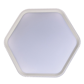 Светильник светодиодный акриловый 420мм 60W 9029 30W*2  white 3 реж., с пультом S=22м2 VERNER LIGHTI