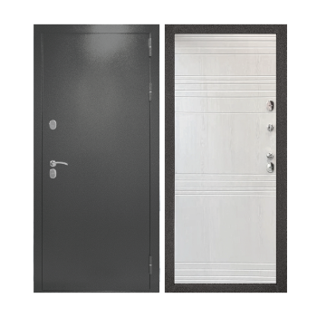 Дверь входная 2050х860х110 мм Форпост Норд, правая, ясень белый Дверь входная 2050х860х110 мм Форпост Норд, правая, ясень белый