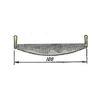 Пила двуручная 1000 мм (Ижевск) *1/10