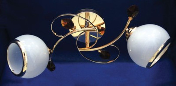 Люстра К0550/2  Нежность 2*60W E27  (h=240, ф=440) VERNER LIGHTING *1