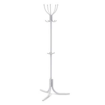 Вешалка напольная "Стойка" "Комфорт" 5крючков, выс.1,80м Серый матов. ВК5/МС "Ника" *1